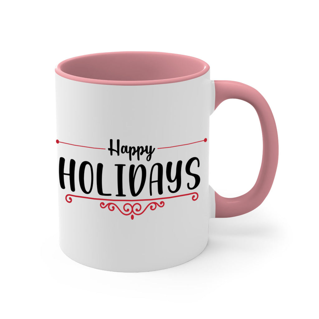 happy holidays style 262#- christmas-Mug / Coffee Cup