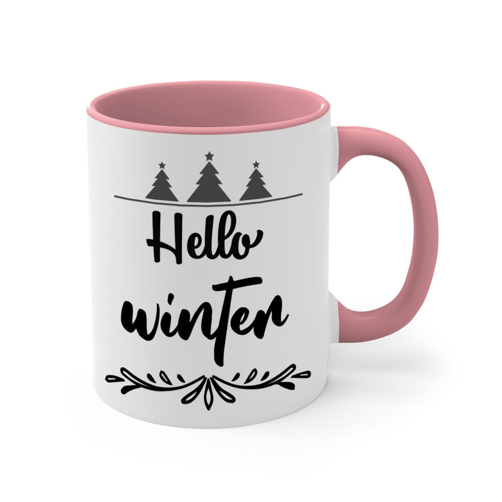 hello winter style 287#- christmas-Mug / Coffee Cup