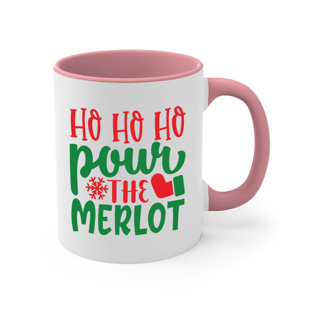 ho ho ho pour the merlot style 290#- christmas-Mug / Coffee Cup