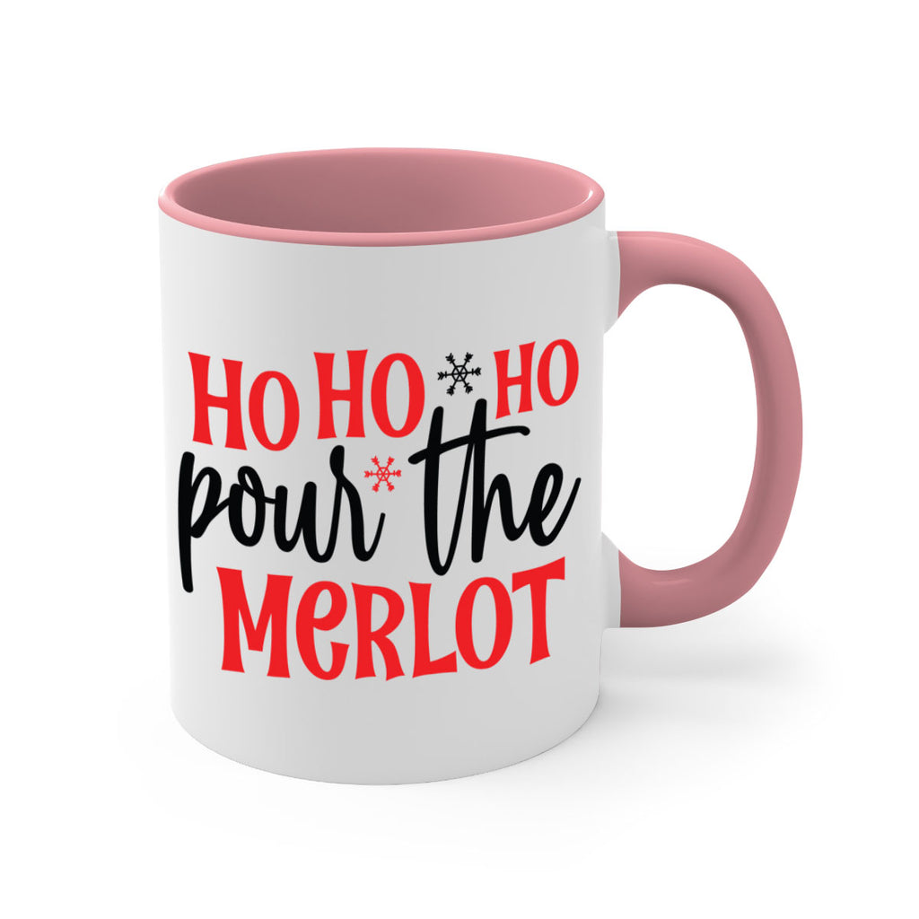 ho ho ho pour the merlot style 291#- christmas-Mug / Coffee Cup