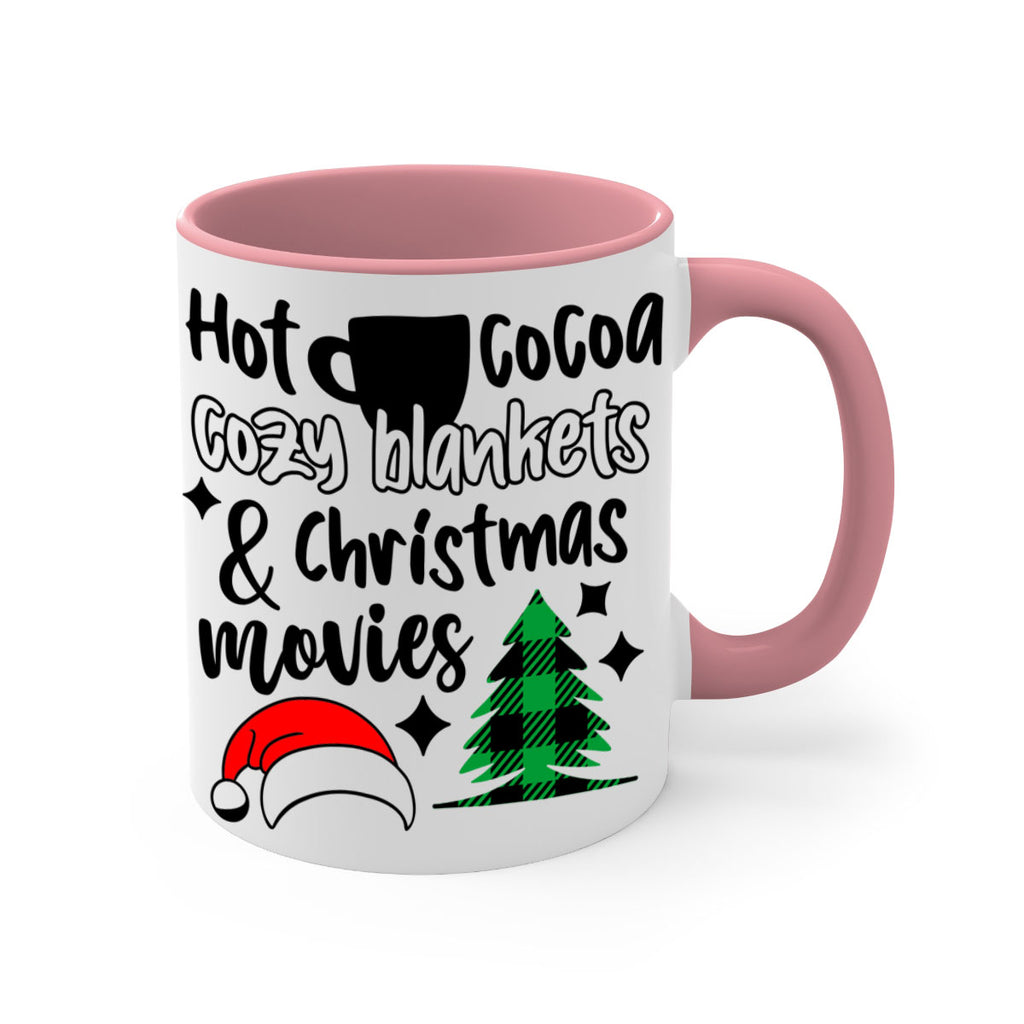 hot cocoa cozy blankets and christmas movies style 310#- christmas-Mug / Coffee Cup