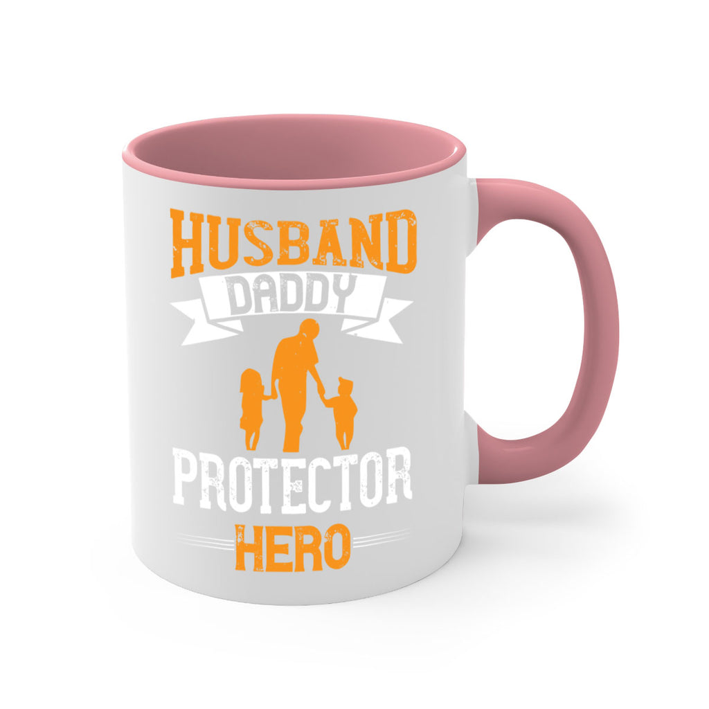 husband daddy protector hero 252#- fathers day-Mug / Coffee Cup