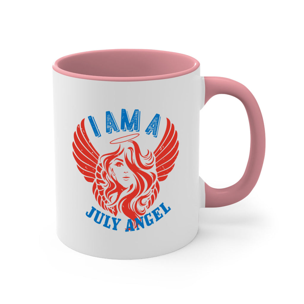 i am a july angel Style 91#- birthday-Mug / Coffee Cup