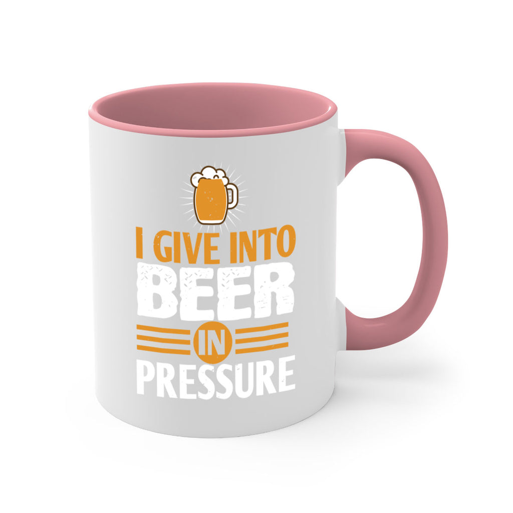 i give in to beer in pressure 80#- beer-Mug / Coffee Cup