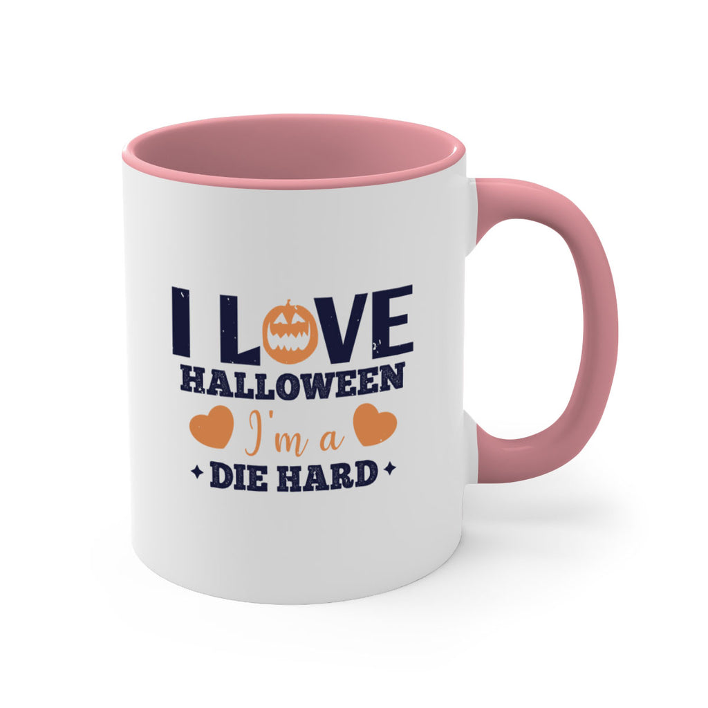 i love halloween im a die hard 150#- halloween-Mug / Coffee Cup