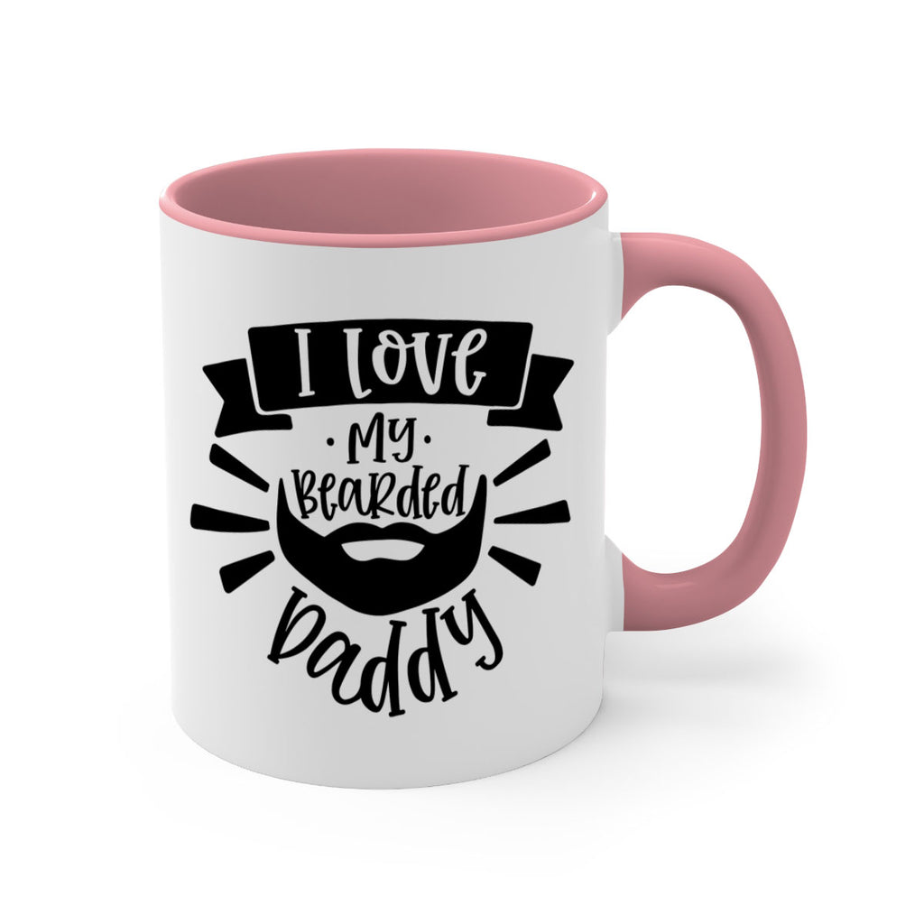 i love my bearded daddy 42#- fathers day-Mug / Coffee Cup