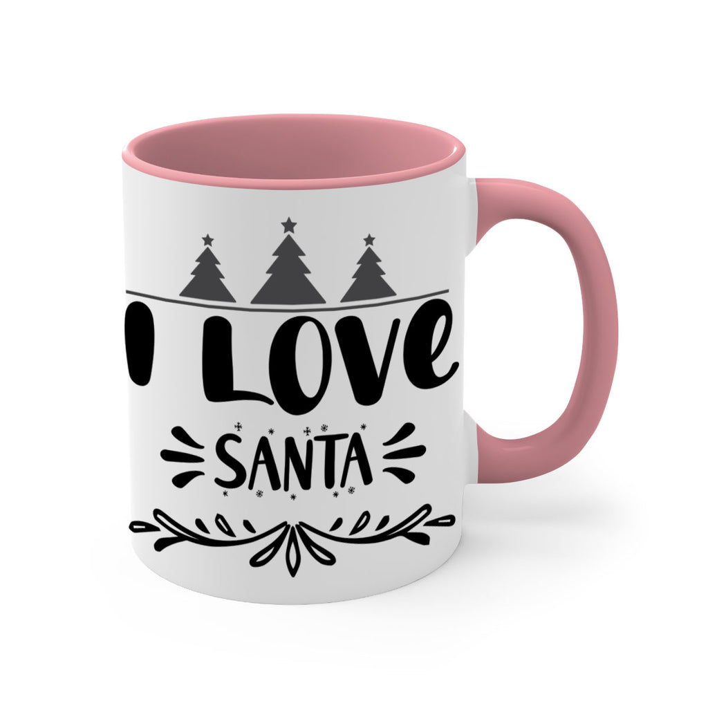 i love santa style 337#- christmas-Mug / Coffee Cup