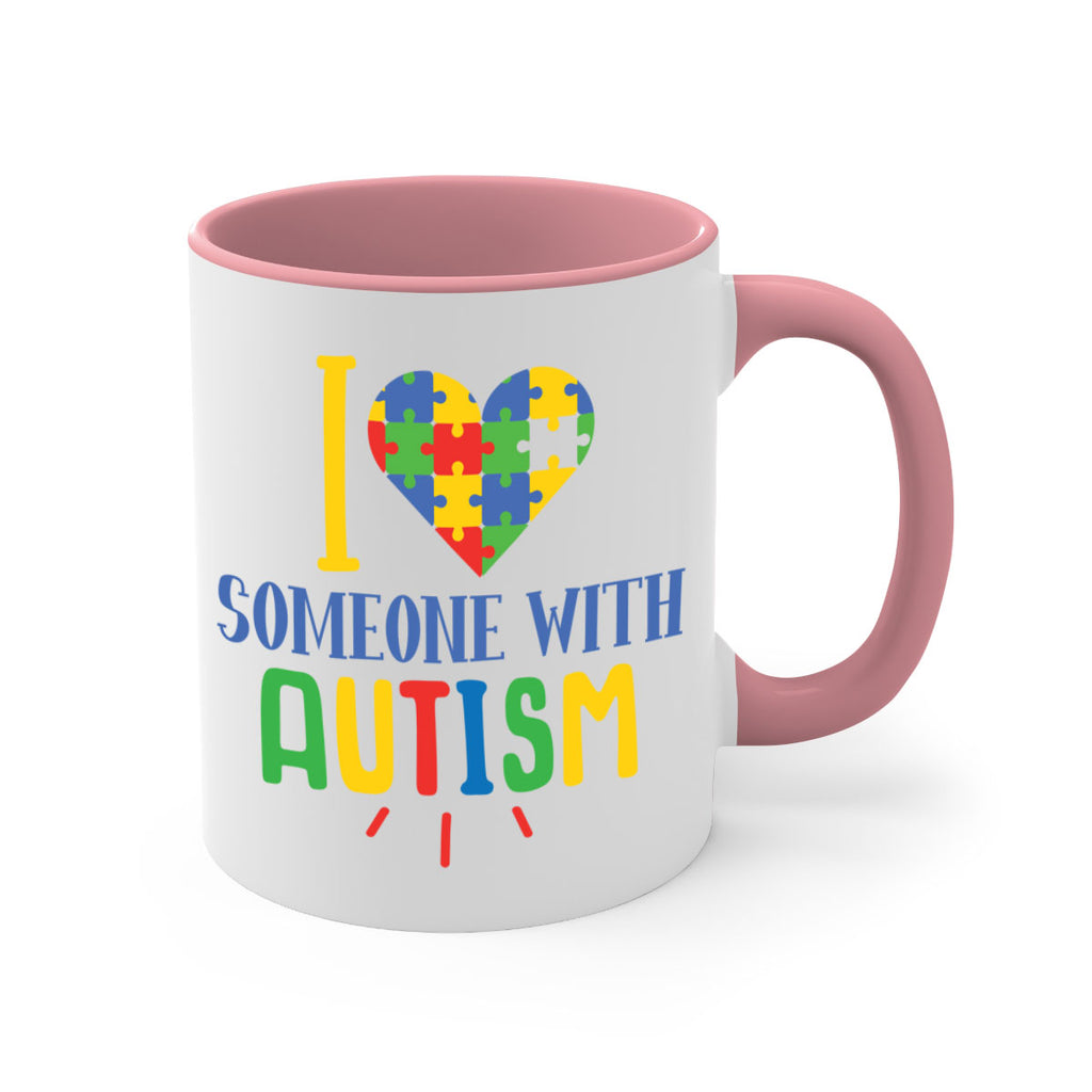 i love someone with autism Style 21#- autism-Mug / Coffee Cup