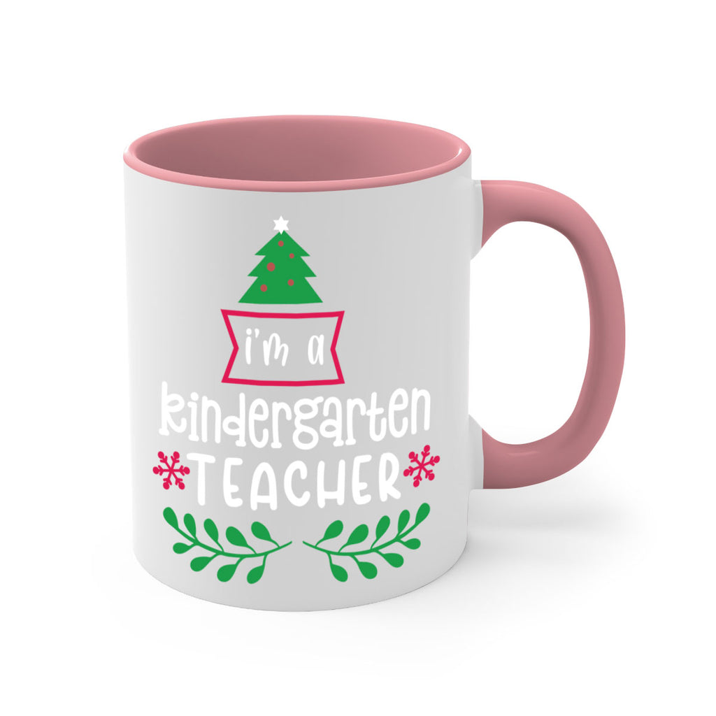 i'm a kindergarten teacher style 351#- christmas-Mug / Coffee Cup