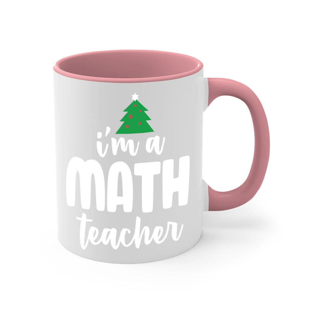 i'm a math teacher style 352#- christmas-Mug / Coffee Cup