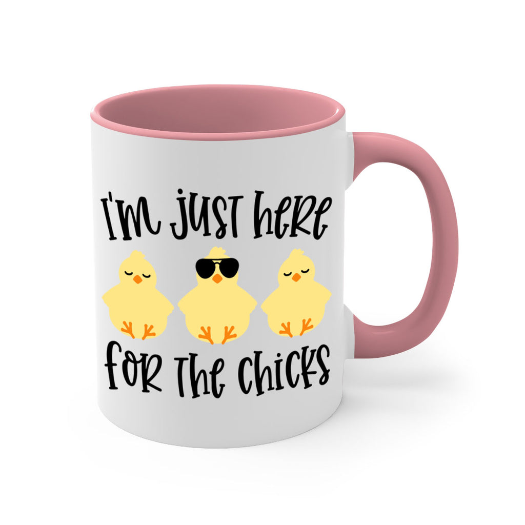 im just here for the chicks 20#- easter-Mug / Coffee Cup