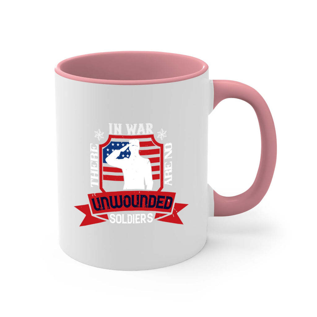 in war there are no unwounded 100#- veterns day-Mug / Coffee Cup