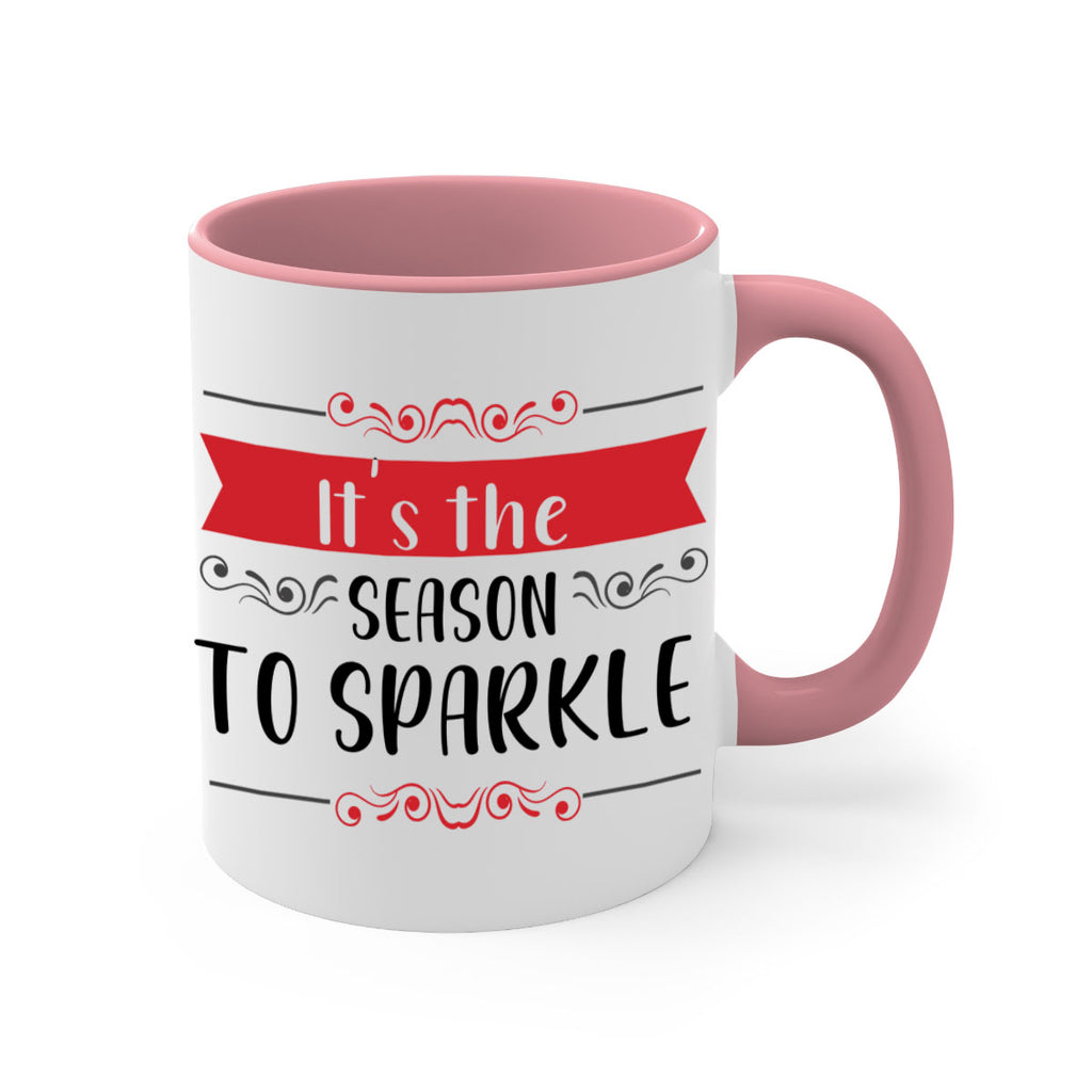 it s the season to sparkle style 371#- christmas-Mug / Coffee Cup