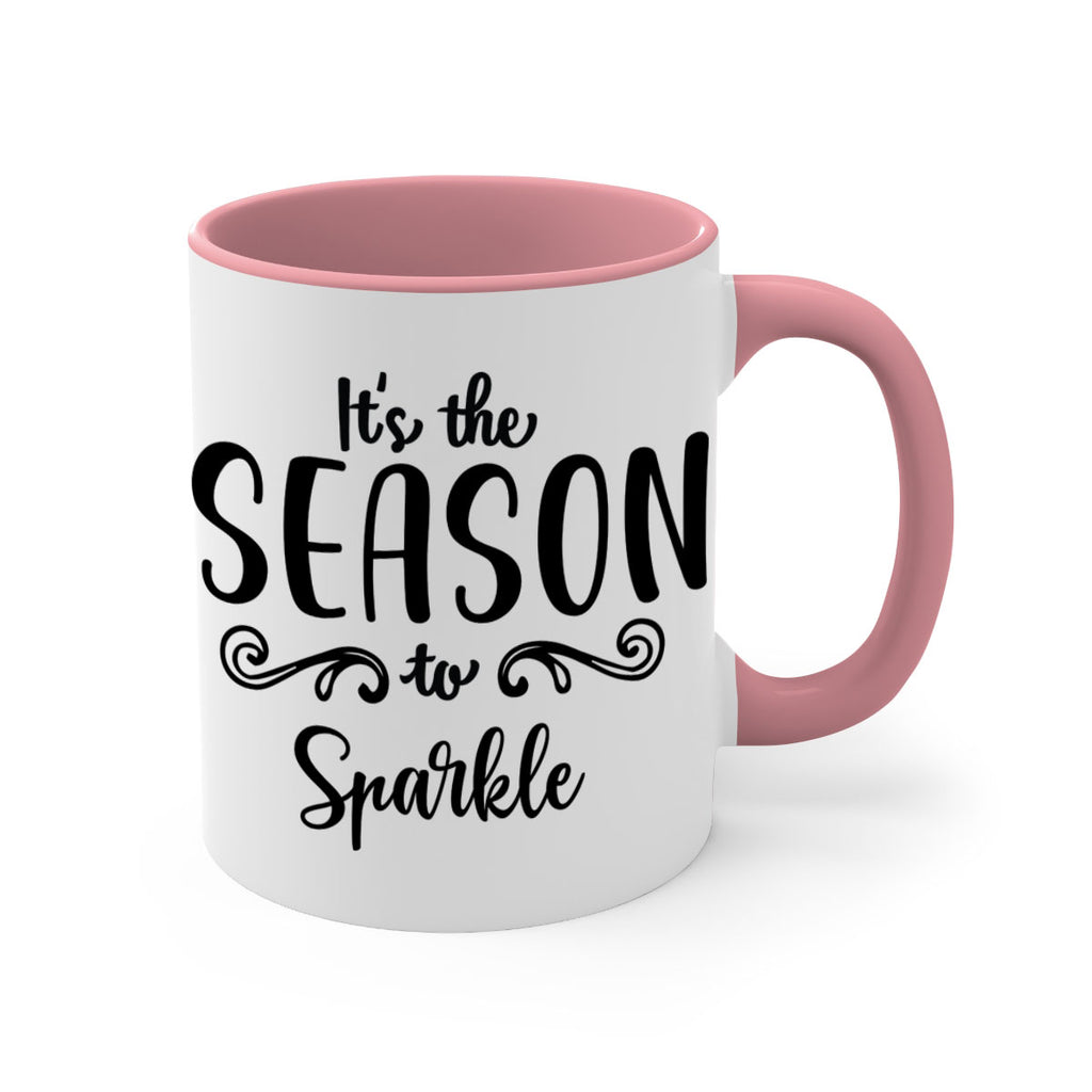it s the season to sparkle style 372#- christmas-Mug / Coffee Cup