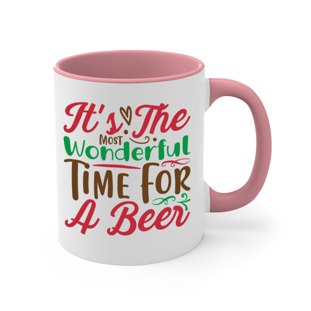 its the most wonderful time for a beer 250#- christmas-Mug / Coffee Cup