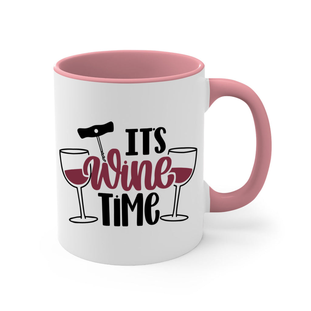 its wine time 46#- wine-Mug / Coffee Cup