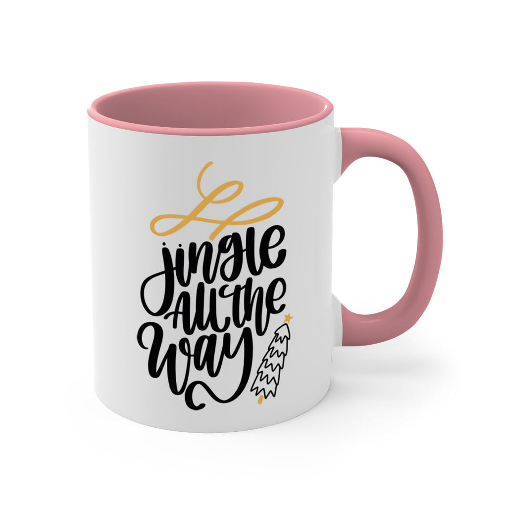 jingle all the way gold 114#- christmas-Mug / Coffee Cup