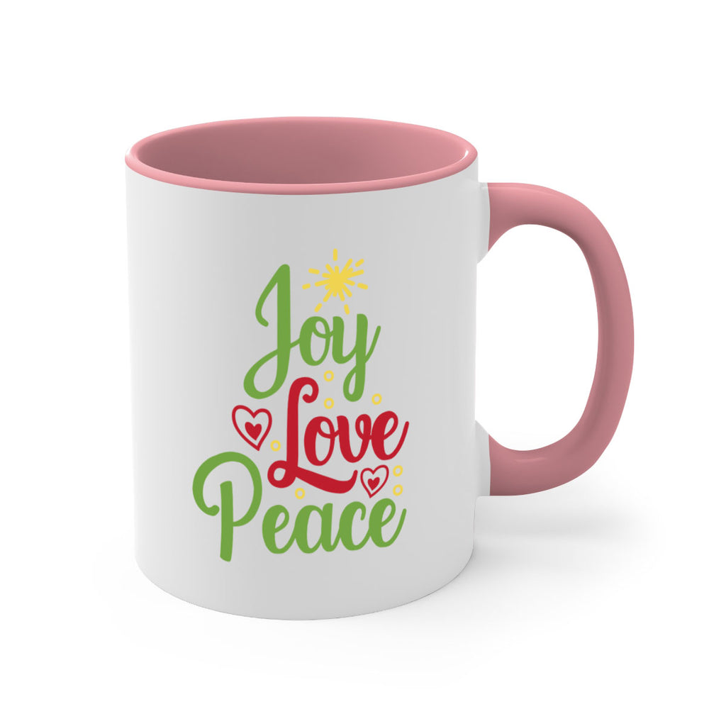 joy love peacee 243#- christmas-Mug / Coffee Cup