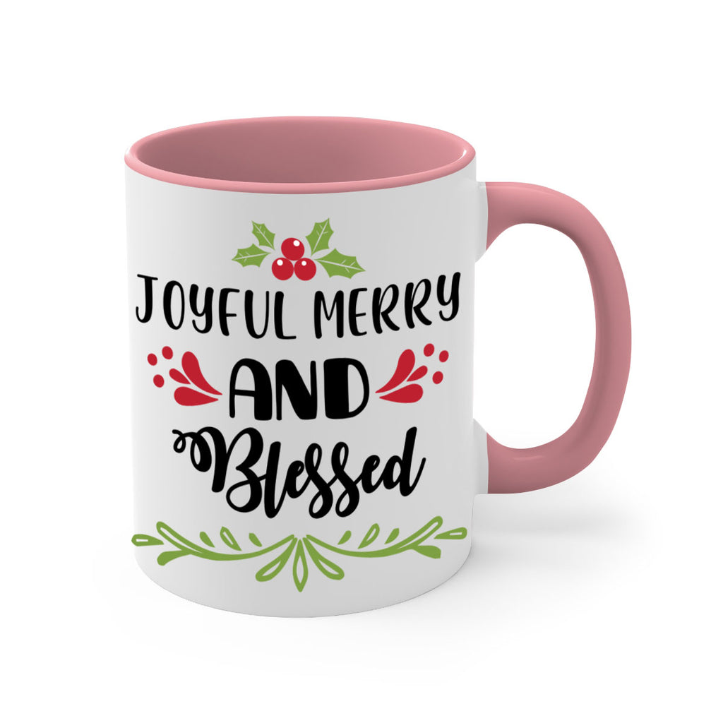 joyful merry and blessed style 419#- christmas-Mug / Coffee Cup