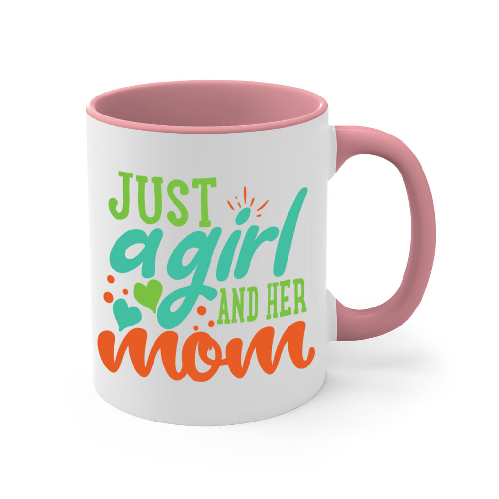 just a girl and her mom 393#- mom-Mug / Coffee Cup