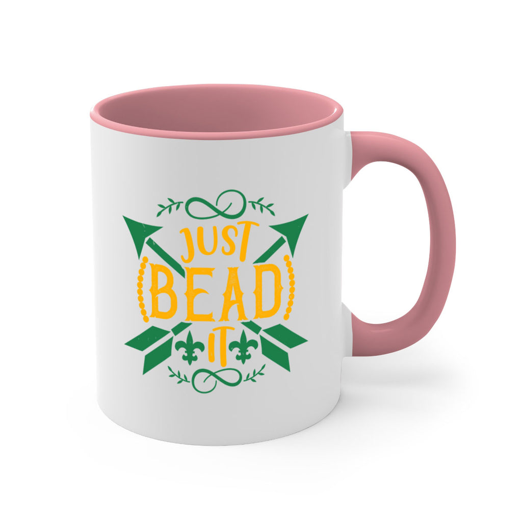 just bead it 56#- mardi gras-Mug / Coffee Cup