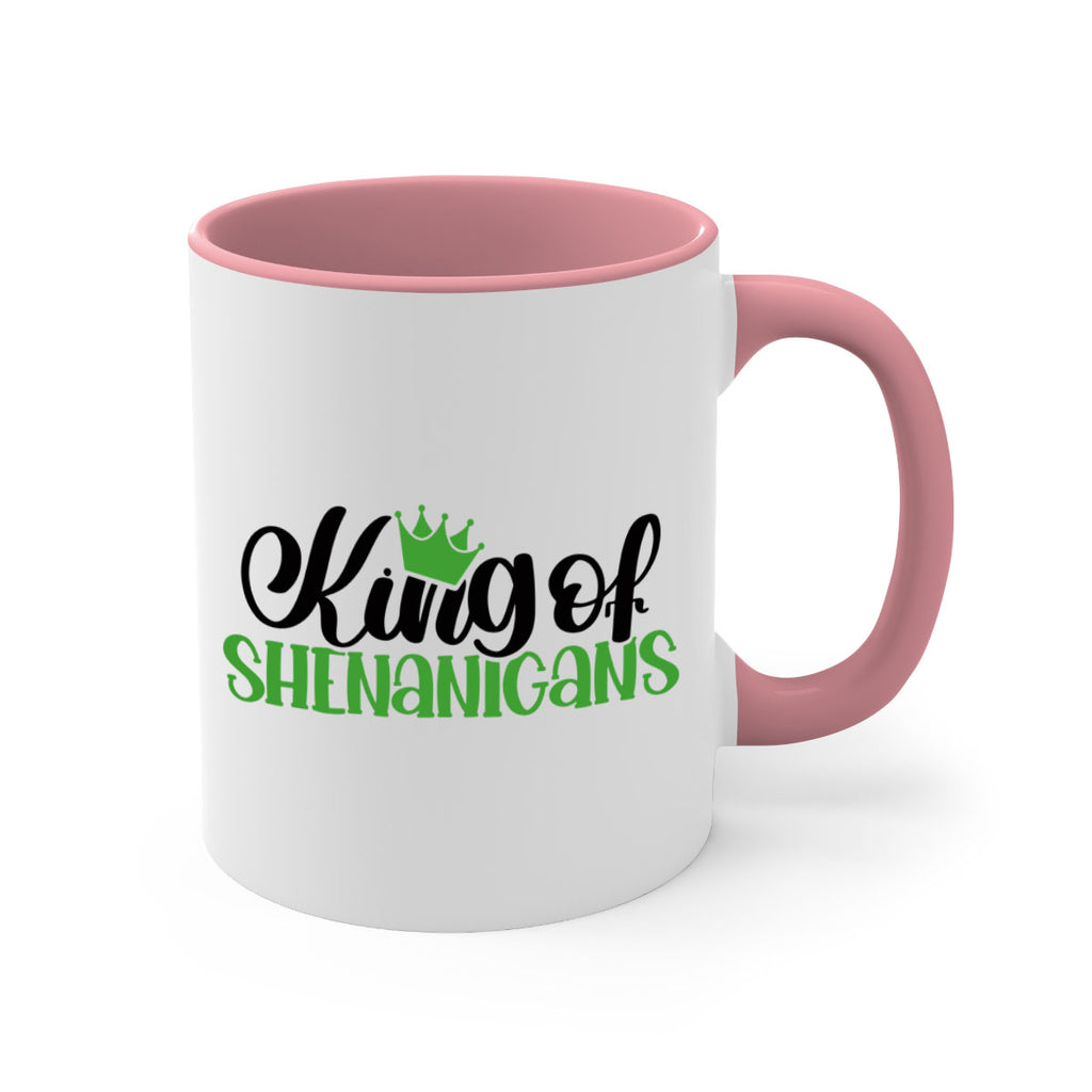 king Of Shenanigans Style 74#- St Patricks Day-Mug / Coffee Cup