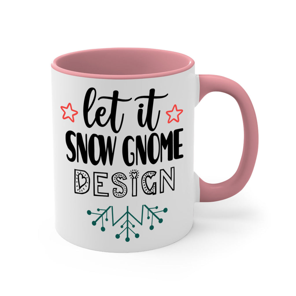 let it snow gnome design style 432#- christmas-Mug / Coffee Cup