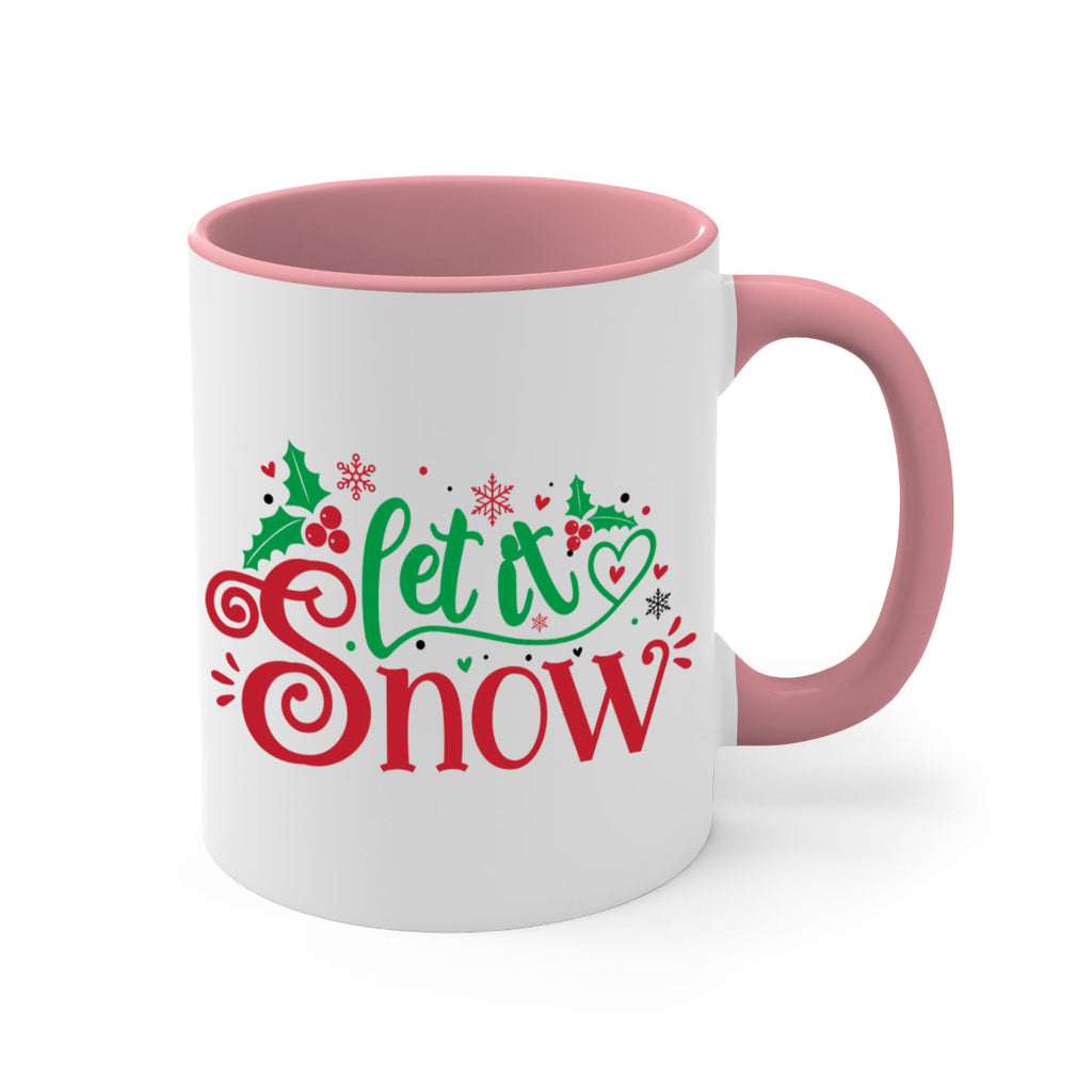 let it snow style 428#- christmas-Mug / Coffee Cup