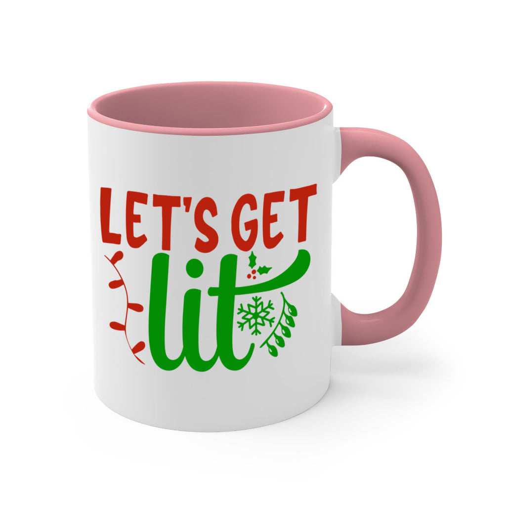 lets get lit 337#- christmas-Mug / Coffee Cup