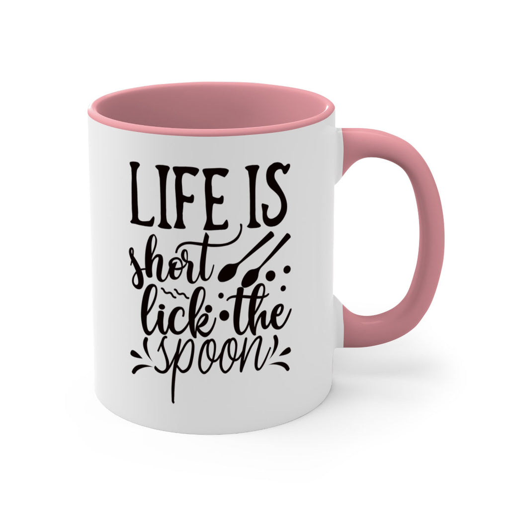 life is short lick the spoon 23#- kitchen-Mug / Coffee Cup