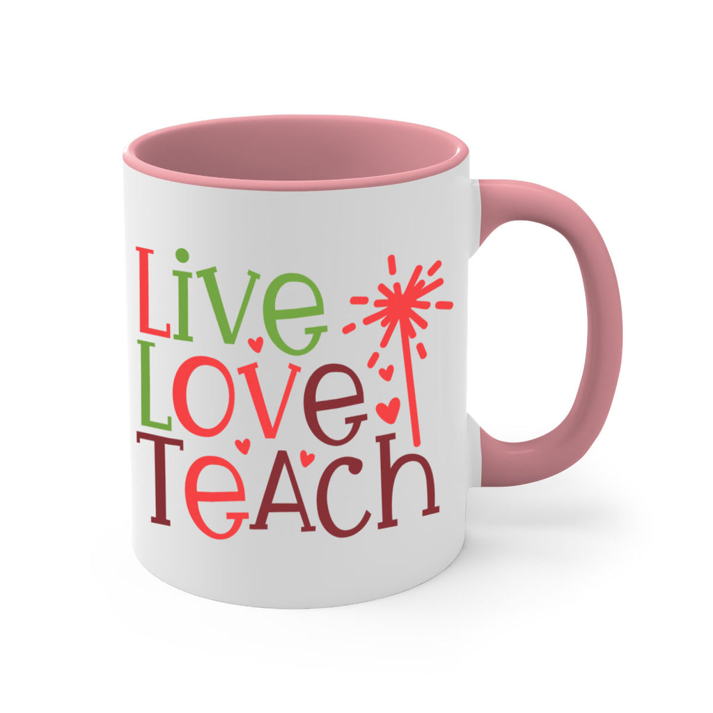 live love teach 230#- christmas-Mug / Coffee Cup