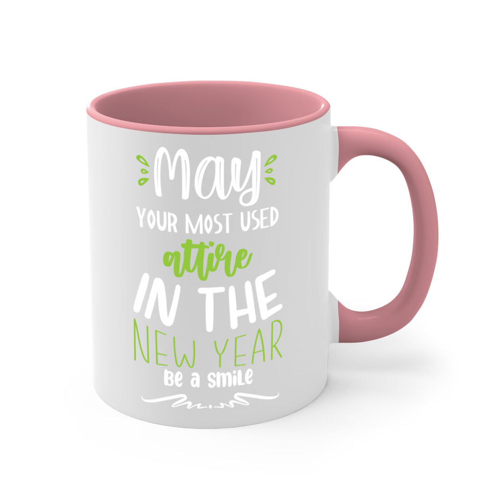 may your most used attire in the new year be a smile style 463#- christmas-Mug / Coffee Cup