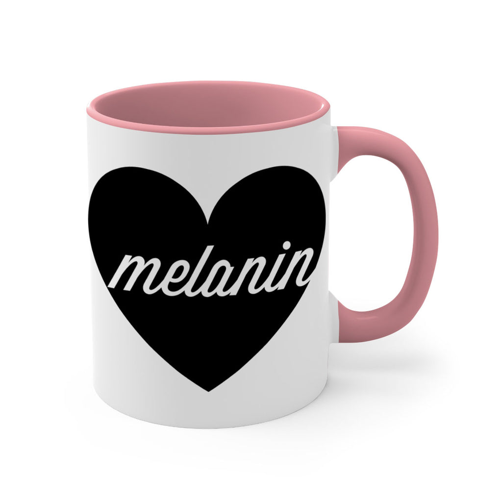 melanin loveheart 76#- black words - phrases-Mug / Coffee Cup