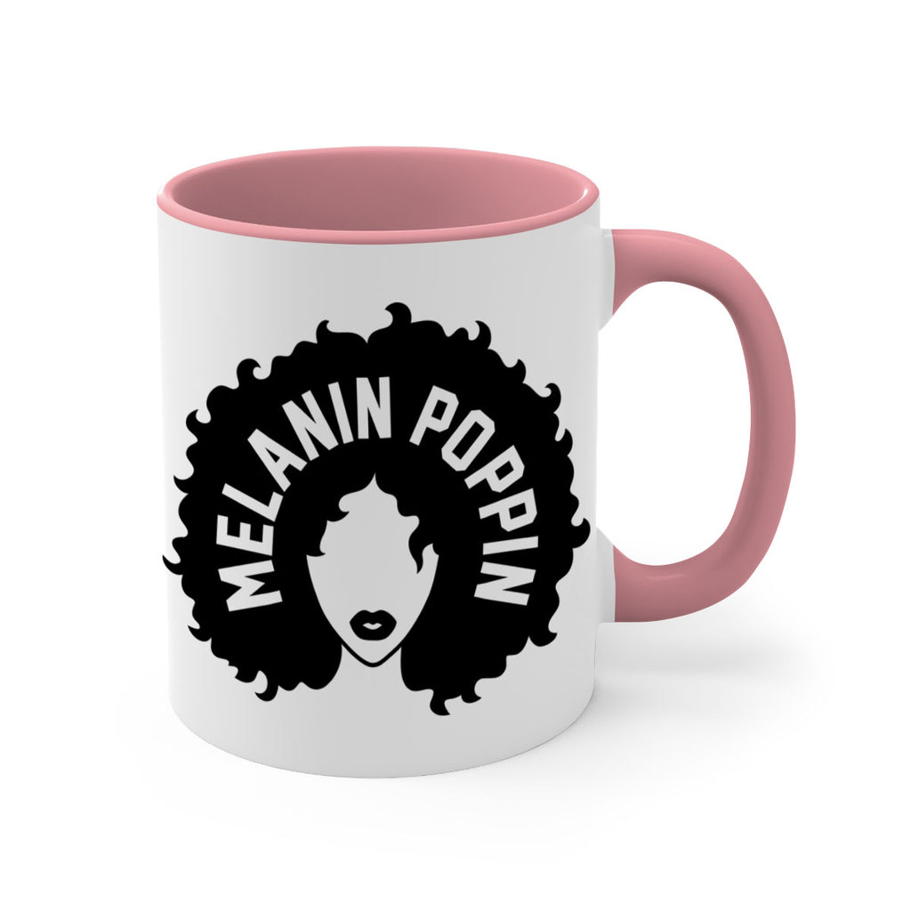 melanin poppin 26#- Black women - Girls-Mug / Coffee Cup