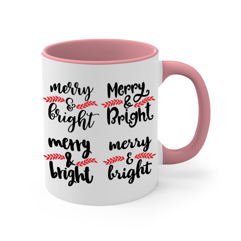 merry & bright style 465#- christmas-Mug / Coffee Cup