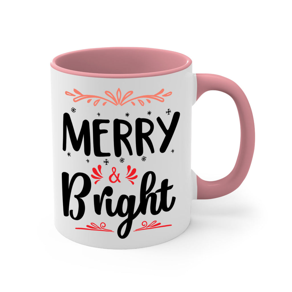 merry & bright style 467#- christmas-Mug / Coffee Cup