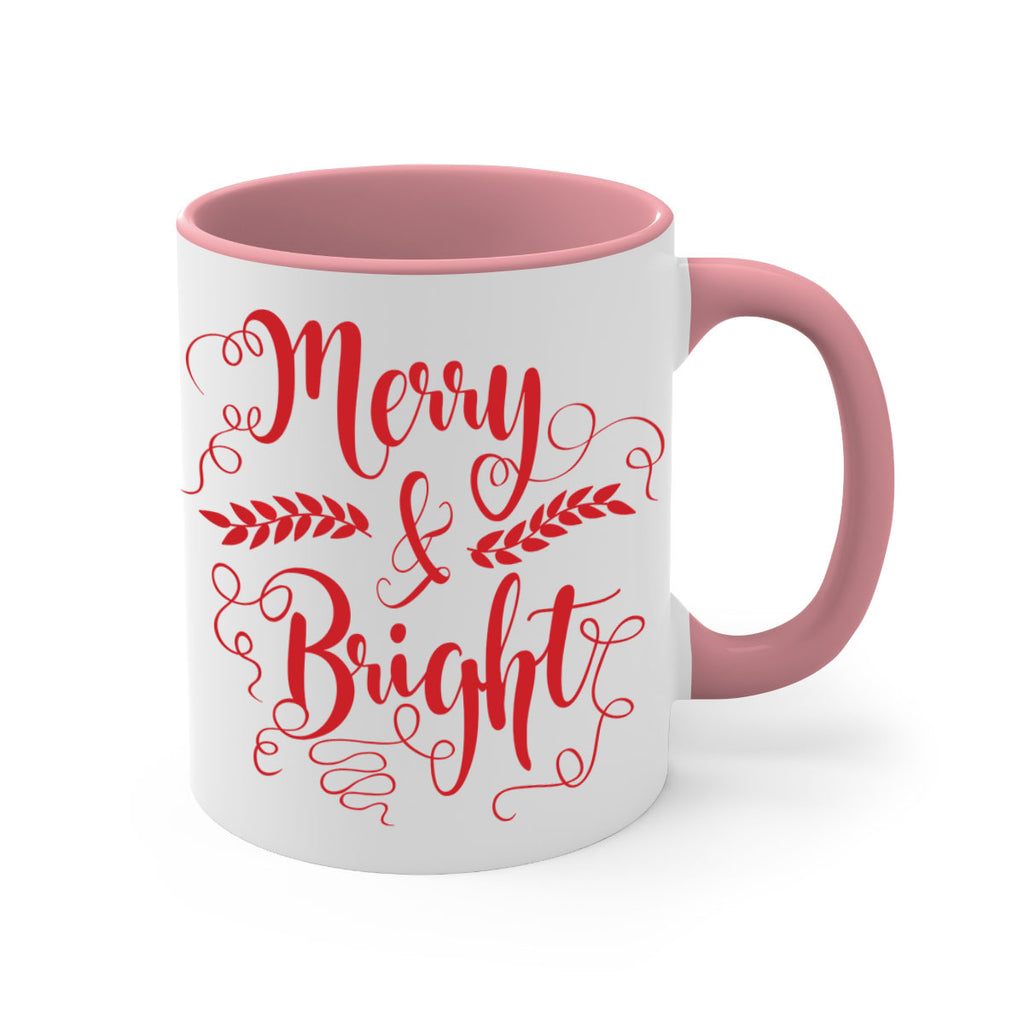 merry & bright style 468#- christmas-Mug / Coffee Cup