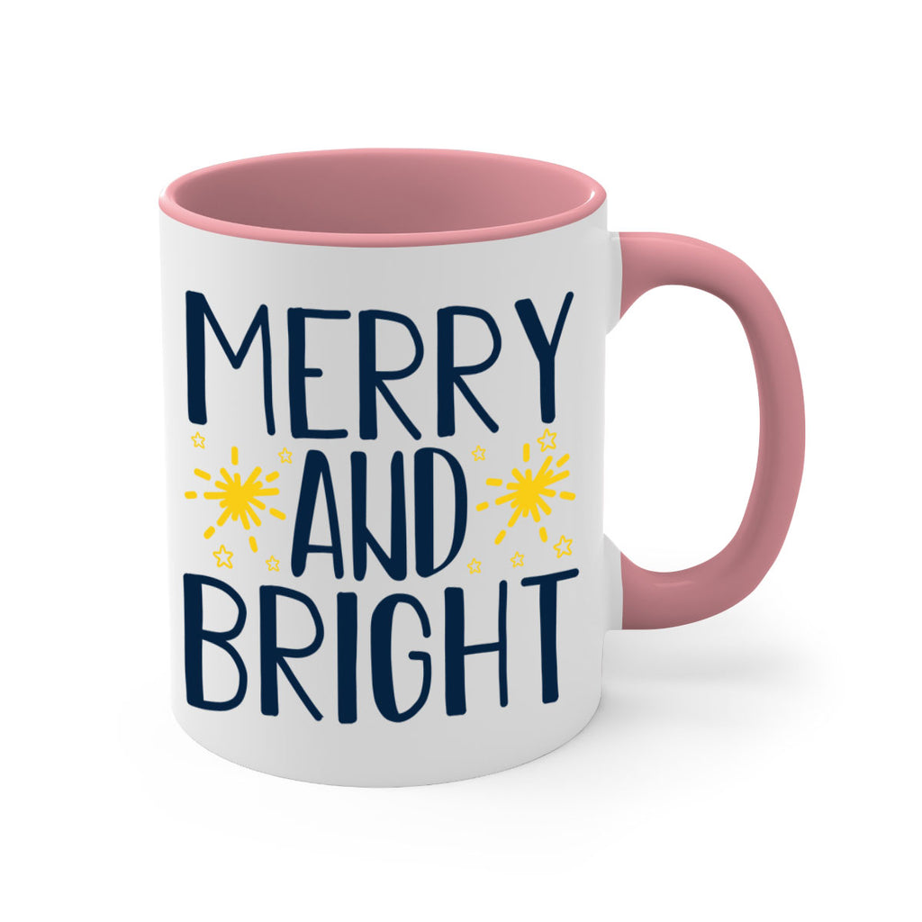 merry and bright 226#- christmas-Mug / Coffee Cup