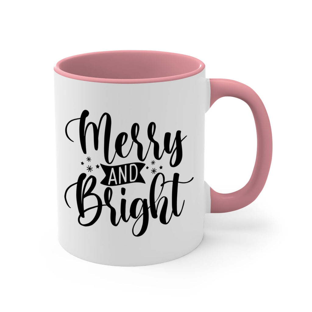 merry and bright style 470#- christmas-Mug / Coffee Cup