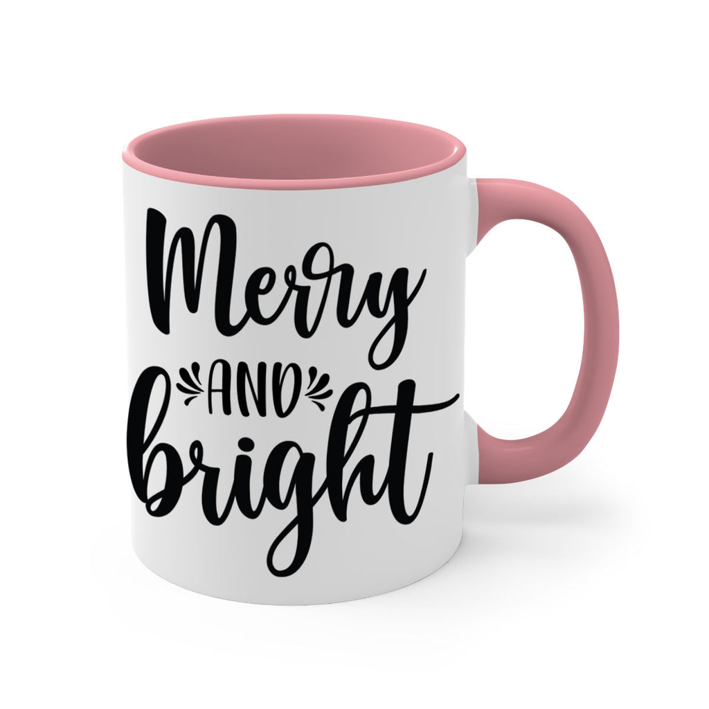 merry and bright style 472#- christmas-Mug / Coffee Cup