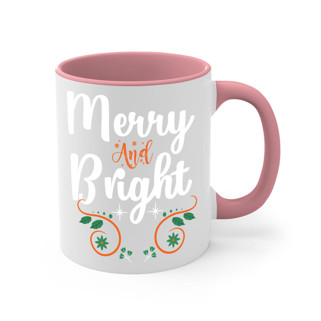 merry and bright style 473#- christmas-Mug / Coffee Cup