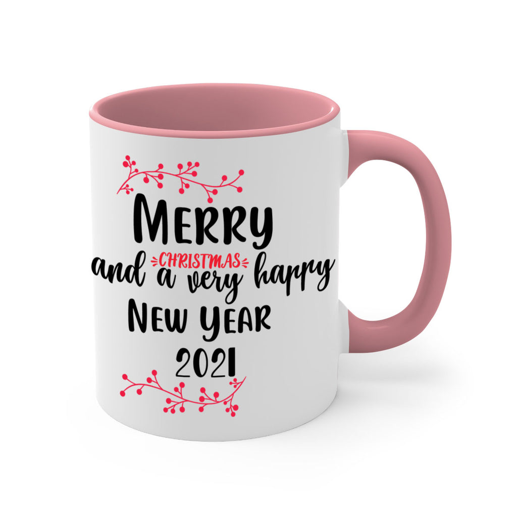merry christmas and a very happy new year . style 489#- christmas-Mug / Coffee Cup