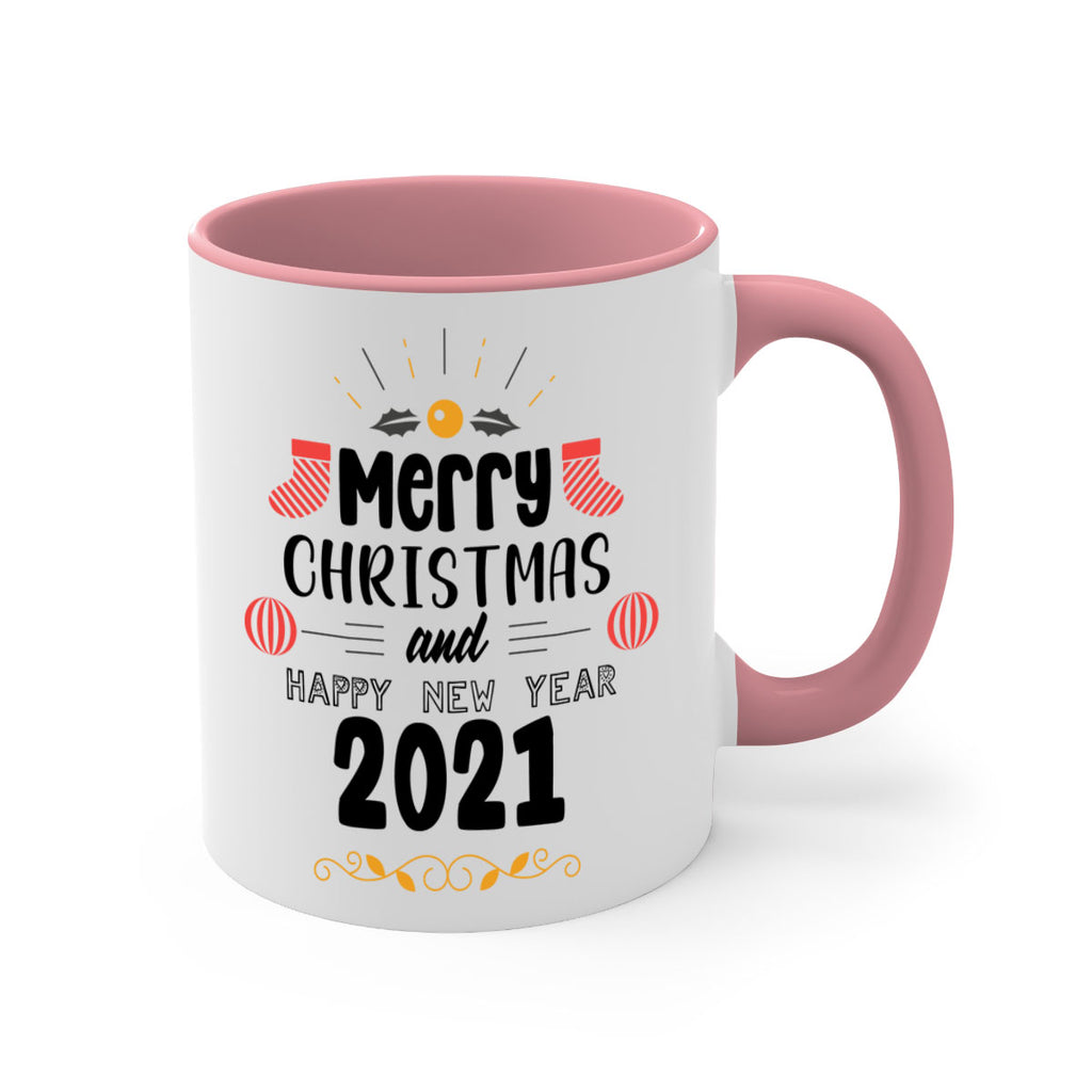 merry christmas and a very happy new year style 486#- christmas-Mug / Coffee Cup