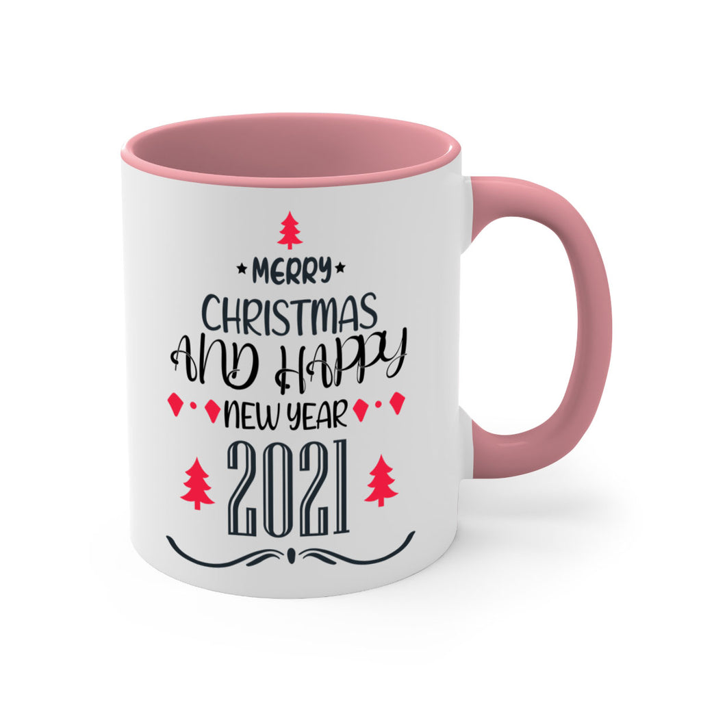 merry christmas and happy new year style 495#- christmas-Mug / Coffee Cup