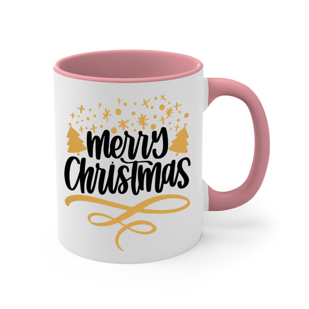 merry christmas gold 84#- christmas-Mug / Coffee Cup