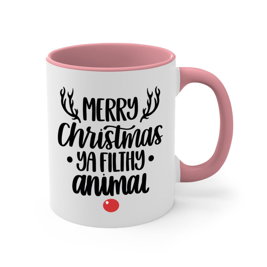 merry christmas ya filthy animal 83#- christmas-Mug / Coffee Cup