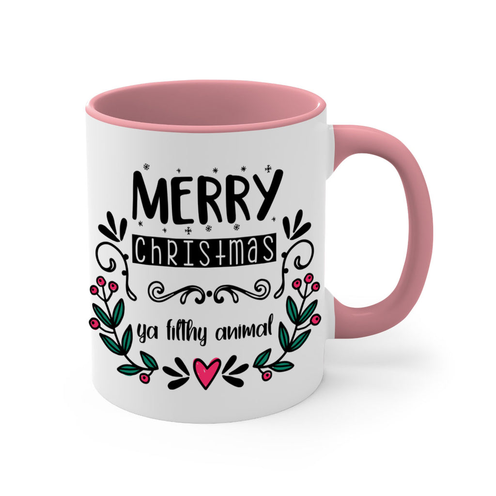 merry christmas ya filthy animal style 505#- christmas-Mug / Coffee Cup