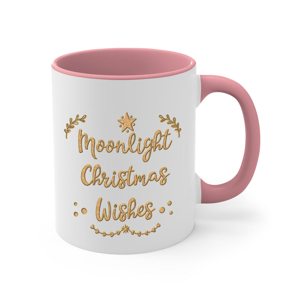 moonlight christmas wishes gold 457#- christmas-Mug / Coffee Cup