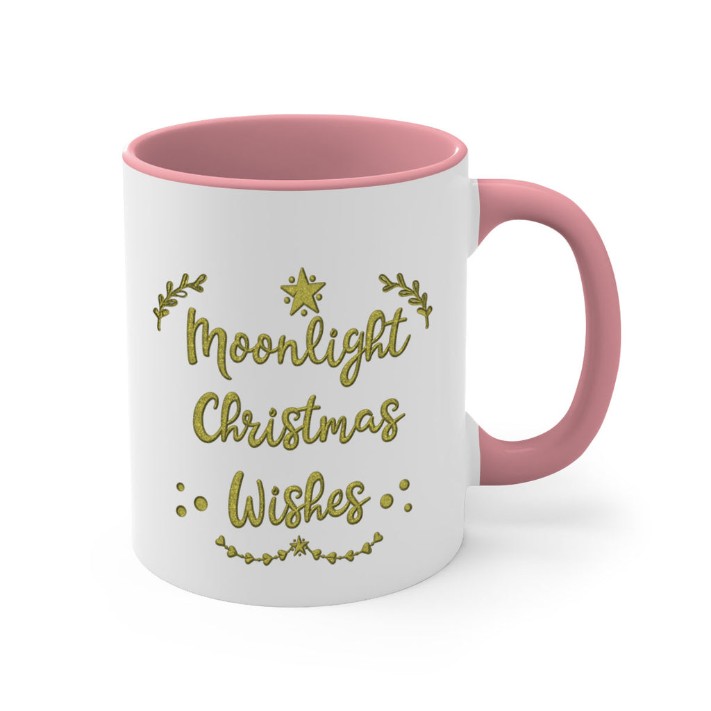 moonlight christmas wishes green 456#- christmas-Mug / Coffee Cup