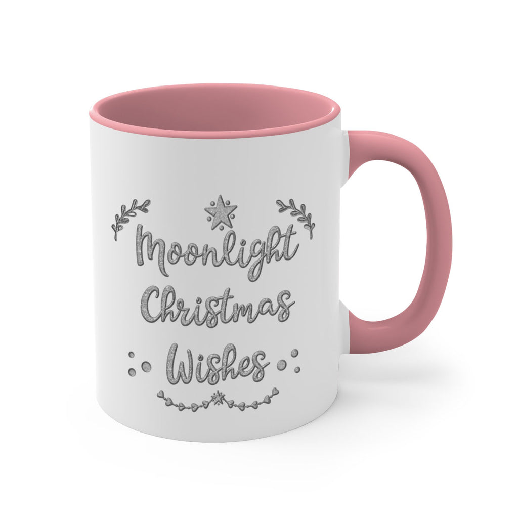 moonlight christmas wishes silver 455#- christmas-Mug / Coffee Cup